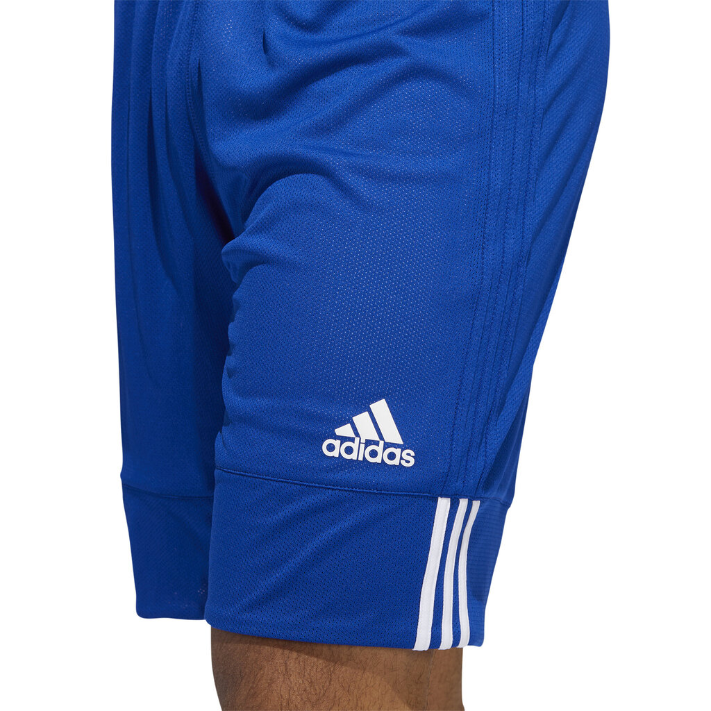 Adidas Koripallo Shortsit 3G Spee Rev Shorts Blue White hinta ja tiedot | Miesten shortsit | hobbyhall.fi