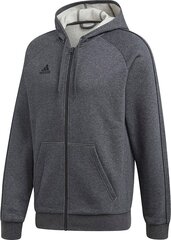 Adidas Jumpperi Core 18Fz Hoody Grey hinta ja tiedot | Miesten puserot ja hupparit | hobbyhall.fi