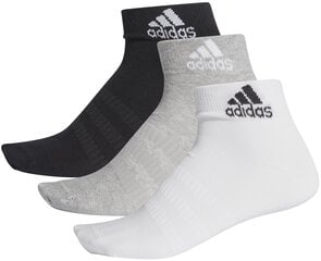 Adidas Sukat Light Ank 3Pp Black Grey White hinta ja tiedot | Miesten sukat | hobbyhall.fi
