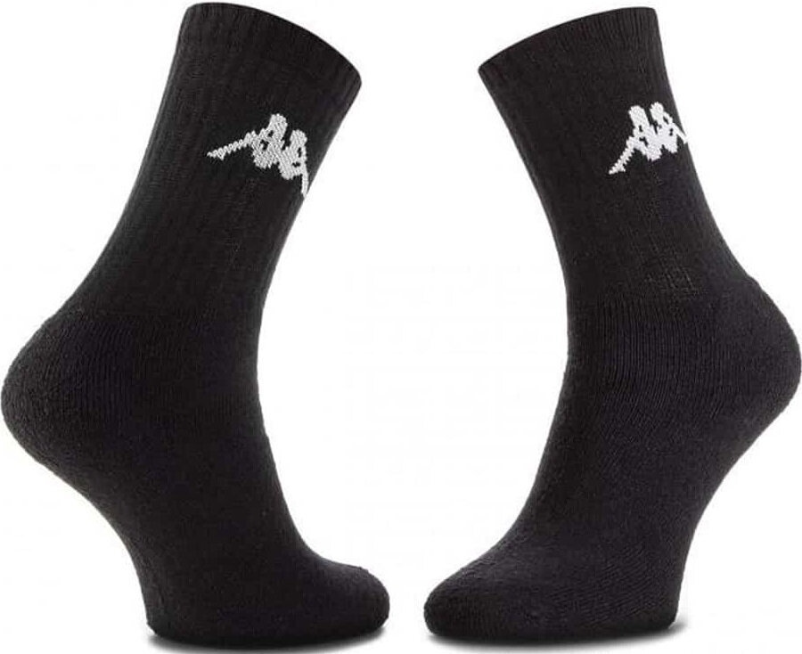 Kappa Sukat Sportsock Black hinta ja tiedot | Miesten sukat | hobbyhall.fi