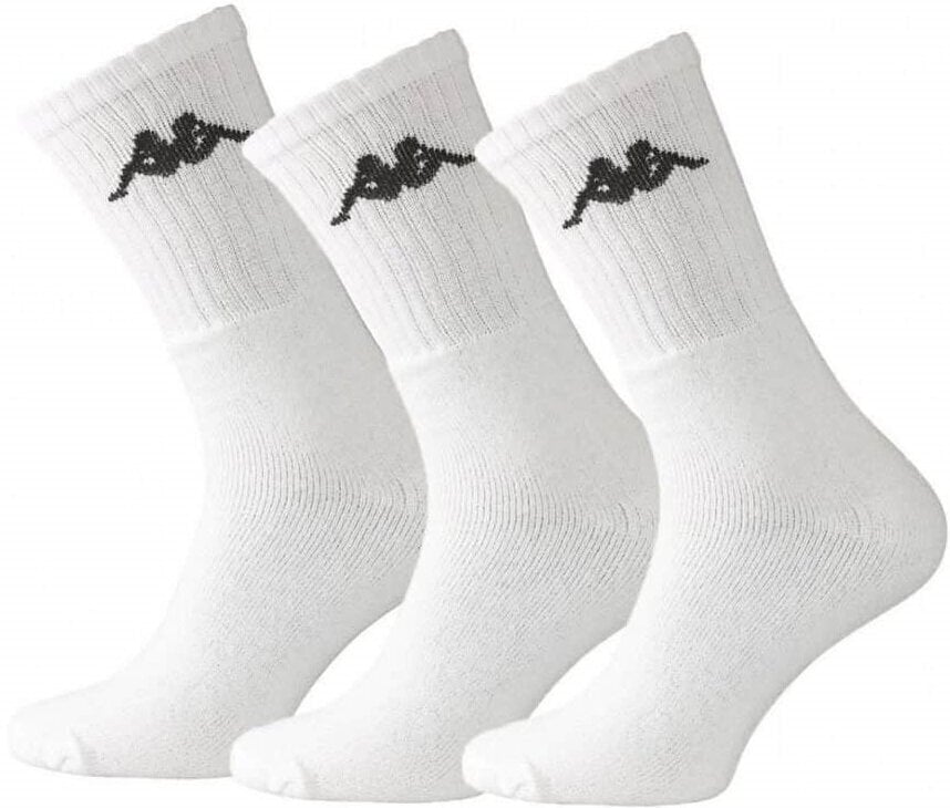 Kappa Sukat Sportsock White hinta ja tiedot | Miesten sukat | hobbyhall.fi