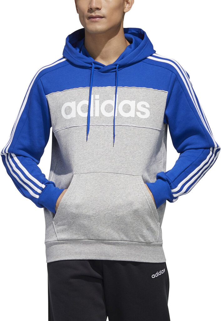 Adidas huppari M E Cb Hd Swt Blue Grey hinta ja tiedot | Miesten puserot ja hupparit | hobbyhall.fi