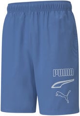 Puma Shortsit Rebel Woven Shorts Blue hinta ja tiedot | Miesten urheiluvaatteet | hobbyhall.fi