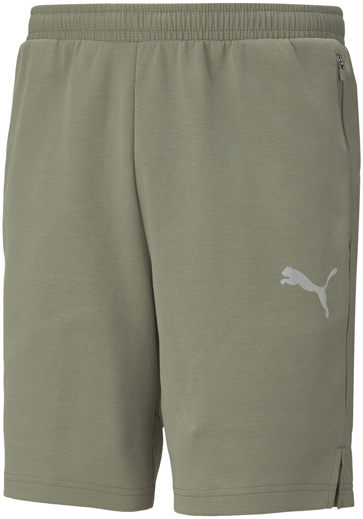 Puma Shortsit Evostripe Lite Khaki hinta ja tiedot | Miesten urheiluvaatteet | hobbyhall.fi