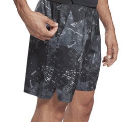 Reebok Shortsit Ts Epic Ltwt Aop Grey hinta ja tiedot | Miesten urheiluvaatteet | hobbyhall.fi