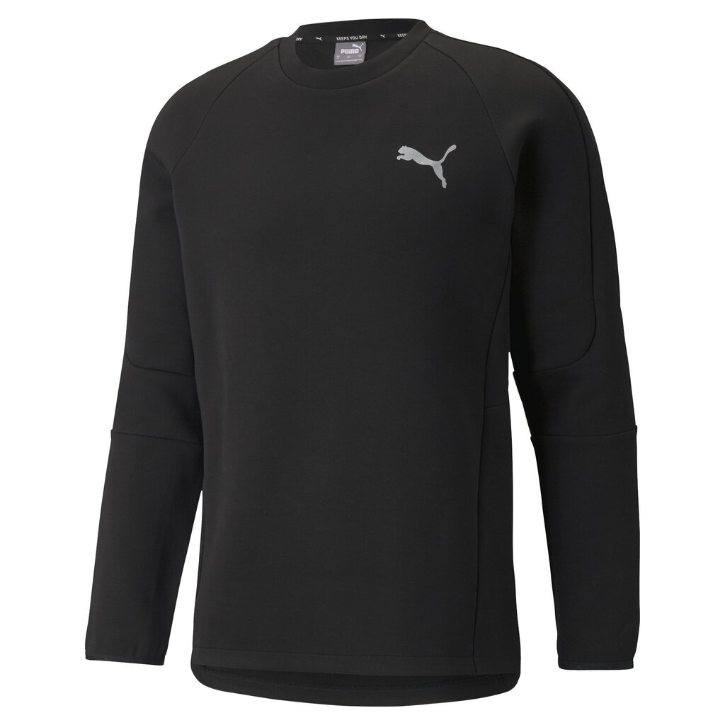 Puma huppari Evostripe Crew Black hinta ja tiedot | Miesten puserot ja hupparit | hobbyhall.fi