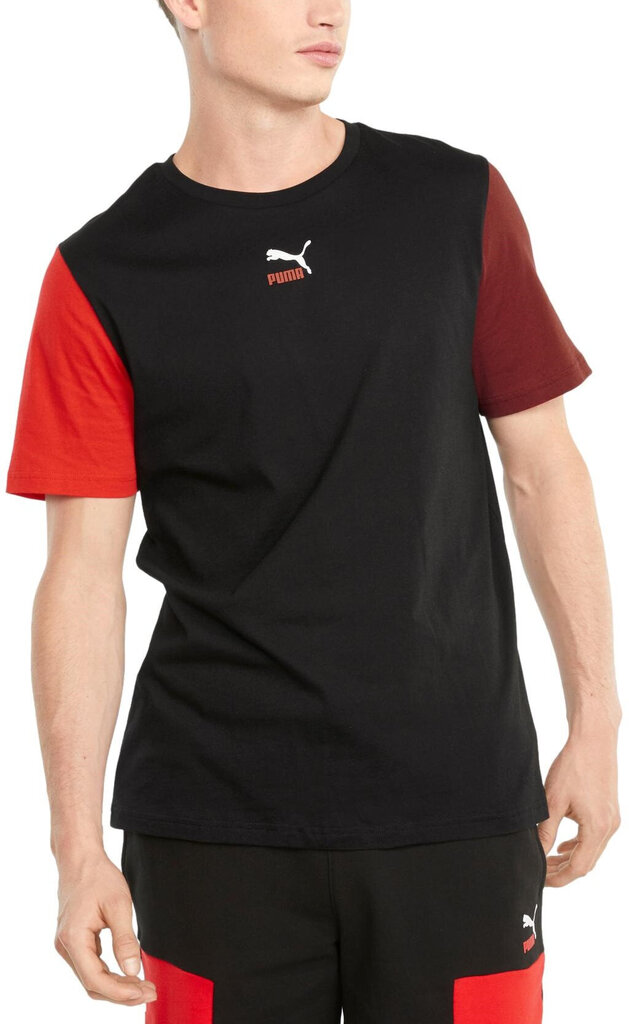 Puma T-paita Clsx Tee Black hinta ja tiedot | Miesten urheiluvaatteet | hobbyhall.fi