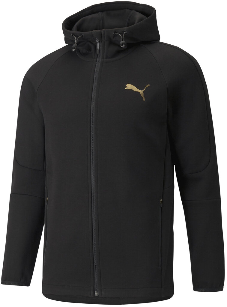 Puma Jumpperi Evostripe Fz Hoodie Black hinta ja tiedot | Miesten puserot ja hupparit | hobbyhall.fi