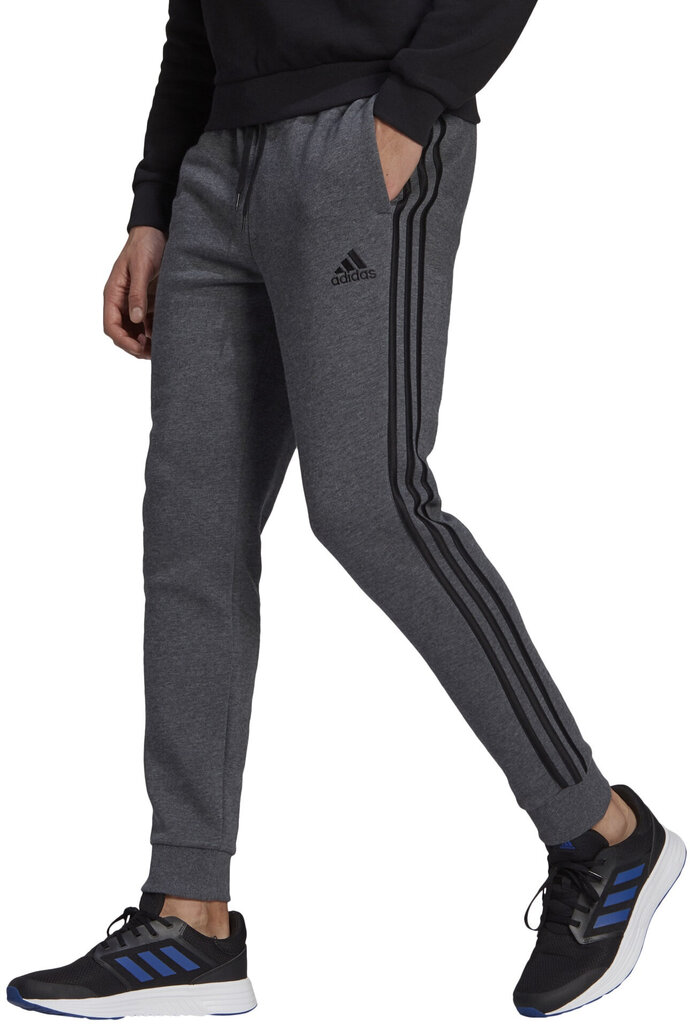 Adidas Housut M 3s Fl Tc Pant Grey hinta ja tiedot | Miesten housut | hobbyhall.fi