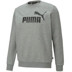 Puma Jumpperi Ess Big Logo Crew Grey 586678 03 hinta ja tiedot | Miesten puserot ja hupparit | hobbyhall.fi