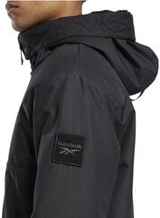 Reebok Takit Ow U Fl Parka Black hinta ja tiedot | Miesten ulkoilutakit | hobbyhall.fi