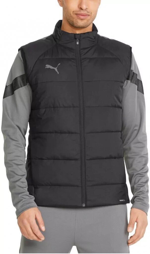 Puma Liivit TeamLiga Vest Jacket Black 657968 03 hinta ja tiedot | Miesten liivit | hobbyhall.fi