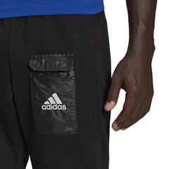 Adidas Housut M Bl Ft Pant Black HE1776 hinta ja tiedot | Miesten urheiluvaatteet | hobbyhall.fi