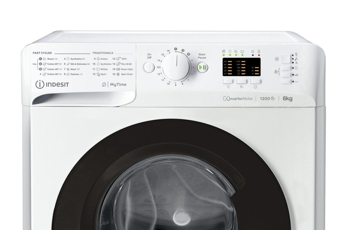 Indesit MTWSA61294WKEE hinta ja tiedot | Pyykinpesukoneet | hobbyhall.fi