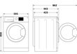 Indesit MTWSA61294WKEE hinta ja tiedot | Pyykinpesukoneet | hobbyhall.fi