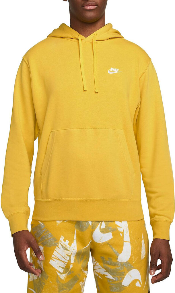 Nike Jumpperi M Nsw Club Hoodie Po Ft Yellow CZ7857 709 hinta ja tiedot | Miesten puserot ja hupparit | hobbyhall.fi