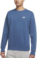 Nike Jumpperi M Nsw Club Crw Ft Blue BV2666 407 hinta ja tiedot | Miesten puserot ja hupparit | hobbyhall.fi