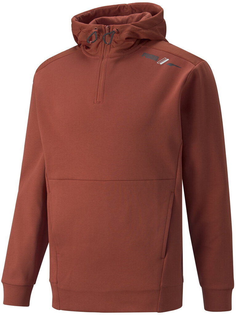 Puma Jumpperi Rad/Cal Half-Zip Brown 847436 23 hinta ja tiedot | Miesten puserot ja hupparit | hobbyhall.fi