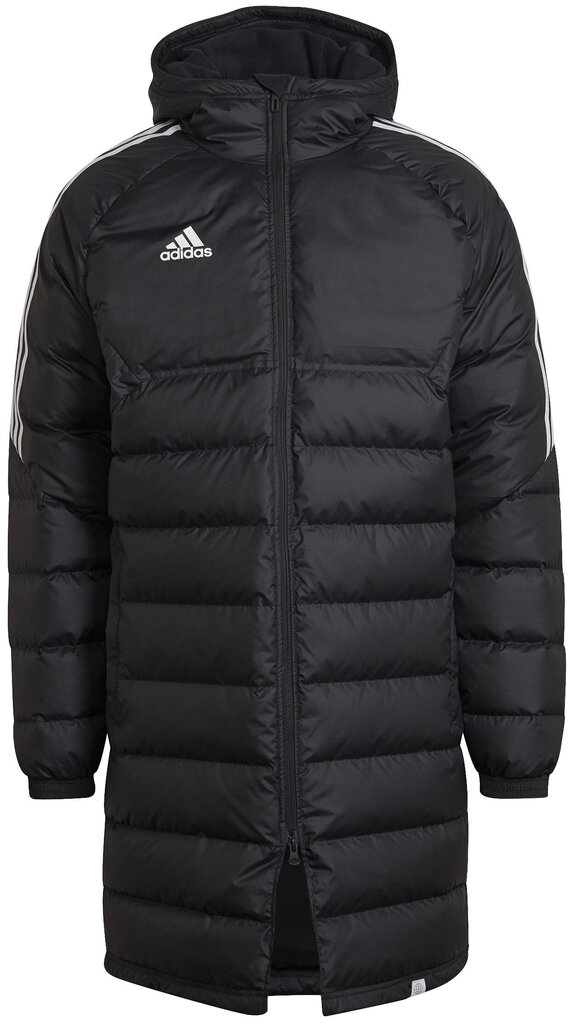 Adidas Nukka Takit Con22 L Down Black H21256 hinta ja tiedot | Miesten ulkoilutakit | hobbyhall.fi