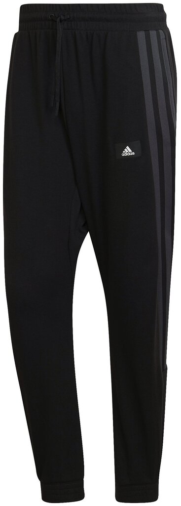 Adidas Housut M Trvl 3s Pant Black HE2265 hinta ja tiedot | Miesten urheiluvaatteet | hobbyhall.fi