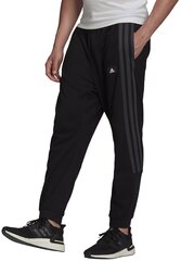 Adidas Housut M Trvl 3s Pant Black HE2265 hinta ja tiedot | Miesten urheiluvaatteet | hobbyhall.fi