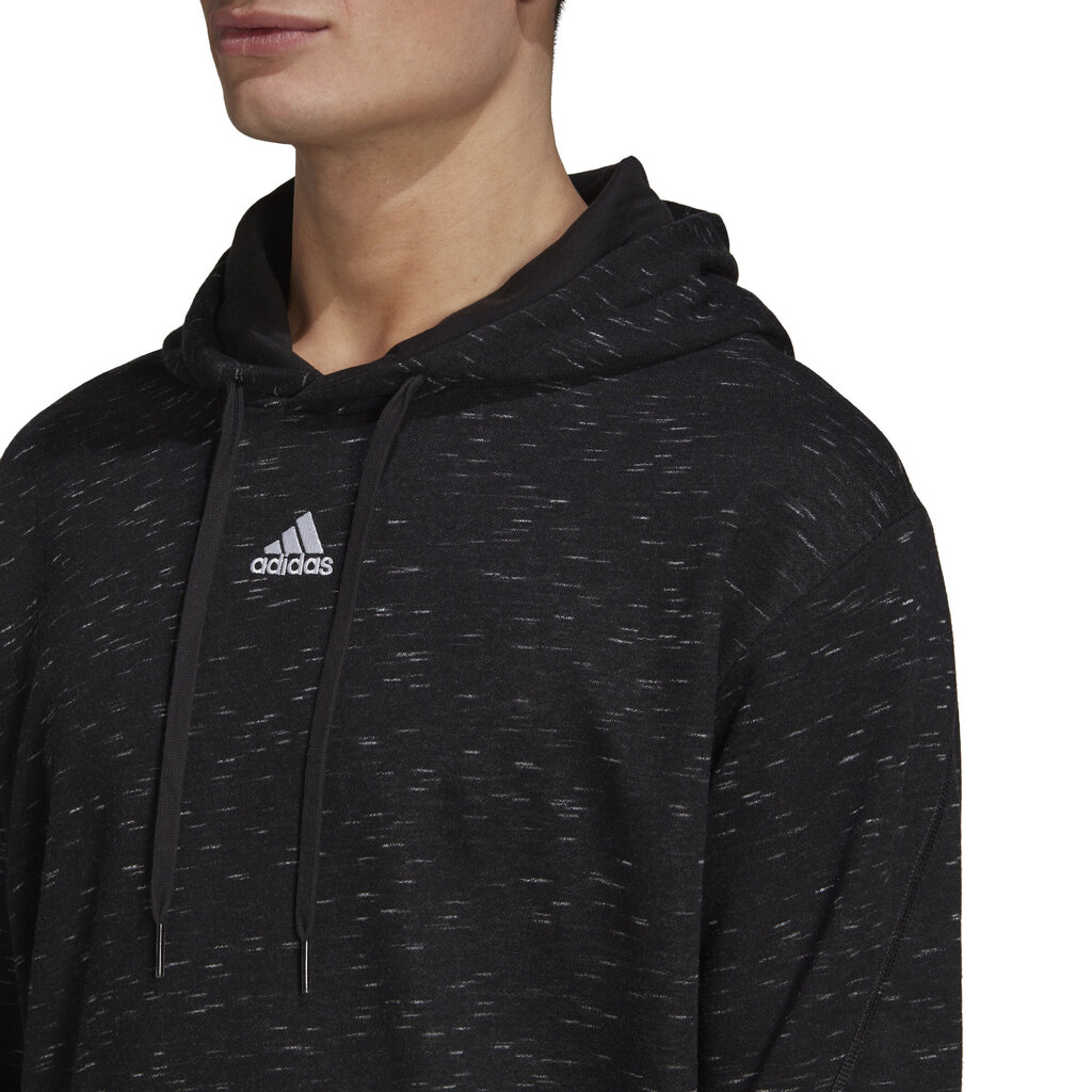 Adidas Jumpperi M Mel Hoodie Black HE1787 hinta ja tiedot | Miesten puserot ja hupparit | hobbyhall.fi