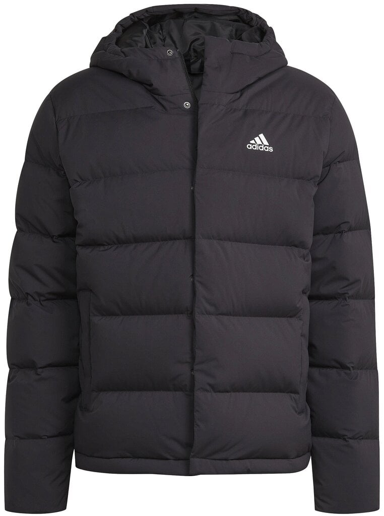 Adidas Nukka Takit Helionic Ho Jkt Black HG8751 hinta ja tiedot | Miesten ulkoilutakit | hobbyhall.fi