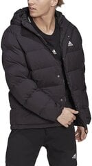 Adidas Nukka Takit Helionic Ho Jkt Black HG8751 hinta ja tiedot | Miesten ulkoilutakit | hobbyhall.fi