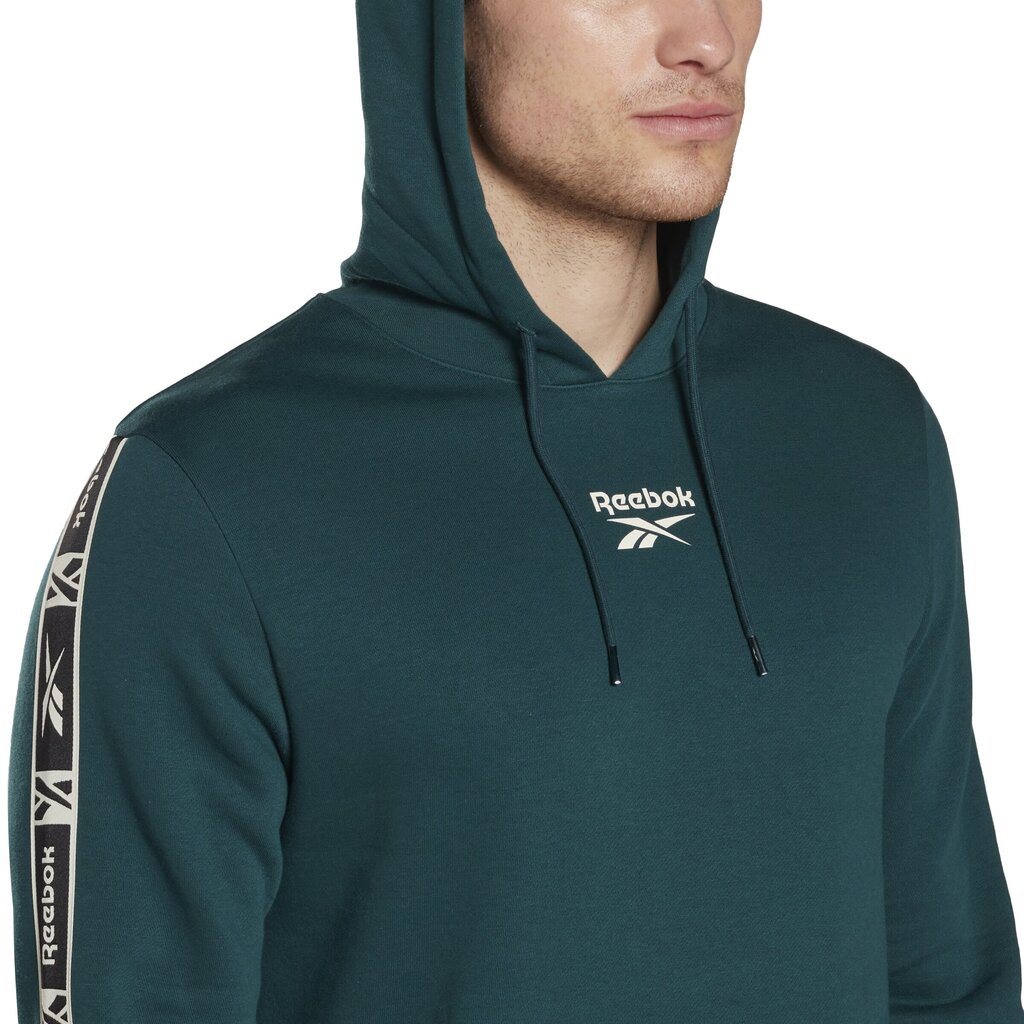 Reebok huppari Ri TAPE Oth Hoodie Green HJ7840 hinta ja tiedot | Miesten puserot ja hupparit | hobbyhall.fi