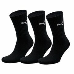 Puma Sukat Crew Sock 3P Black 880355 01 hinta ja tiedot | Miesten sukat | hobbyhall.fi