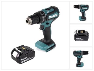 Makita DHP 485 G1 akkuiskuporakone 18 V 50 Nm + 1x akku 6,0 Ah - mukaan ei kuulu laturia hinta ja tiedot | Akkuporakoneet ja ruuvinvääntimet | hobbyhall.fi