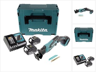 Makita DJR 183 RFJ Langaton saha 18V + 2x akut 3,0Ah + laturi + Makpac hinta ja tiedot | Sahat ja sirkkelit | hobbyhall.fi