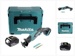 Makita DJR 183 T1J Langaton saha 18 V + 1x akku 5,0 Ah + Makpac - ilman laturia hinta ja tiedot | Sahat ja sirkkelit | hobbyhall.fi