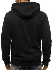 J.Style Jumpperi Fleece Black 68B2008-3 hinta ja tiedot | Miesten puserot ja hupparit | hobbyhall.fi