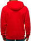 J.Style Jumpperi Fleece Red 68B2008-18 hinta ja tiedot | Miesten puserot ja hupparit | hobbyhall.fi