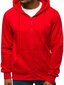 J.Style huppari Fleece Red 68B2008-18 hinta ja tiedot | Miesten puserot ja hupparit | hobbyhall.fi
