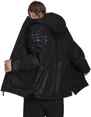 Adidas Takit Utilitas Ins Jacket Black H65743 hinta ja tiedot | Miesten ulkoilutakit | hobbyhall.fi