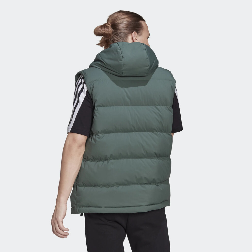 Adidas Liivit Helionic Vest Green HG6274 hinta ja tiedot | Miesten liivit | hobbyhall.fi