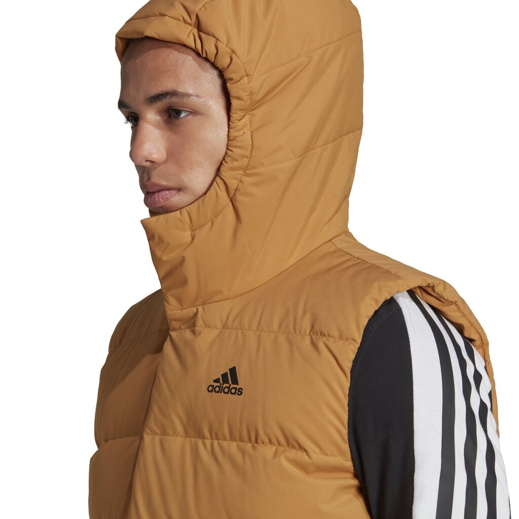 Adidas Liivit Helionic Vest Yellow HG6275 hinta ja tiedot | Miesten liivit | hobbyhall.fi