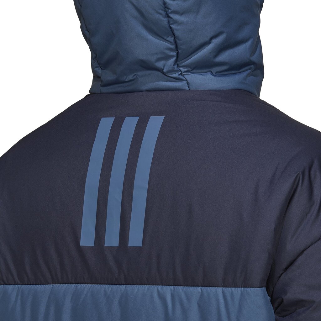 Adidas Takit Bsc 3s Puffy Hj Navy HG8752 hinta ja tiedot | Miesten ulkoilutakit | hobbyhall.fi