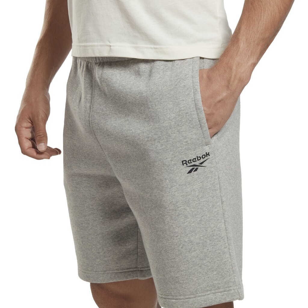 Reebok Shortsit Ri Left Leg Logo Short Grey HS7113 hinta ja tiedot | Miesten shortsit | hobbyhall.fi