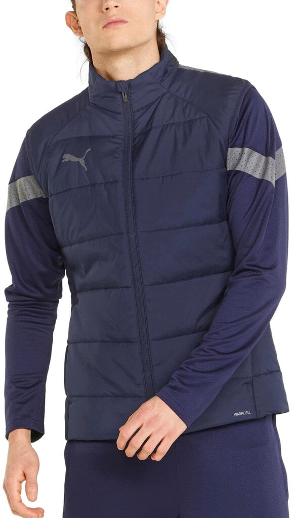 Puma Liivit TeamLiga Vest Jacket Navy 657968 06 hinta ja tiedot | Miesten liivit | hobbyhall.fi