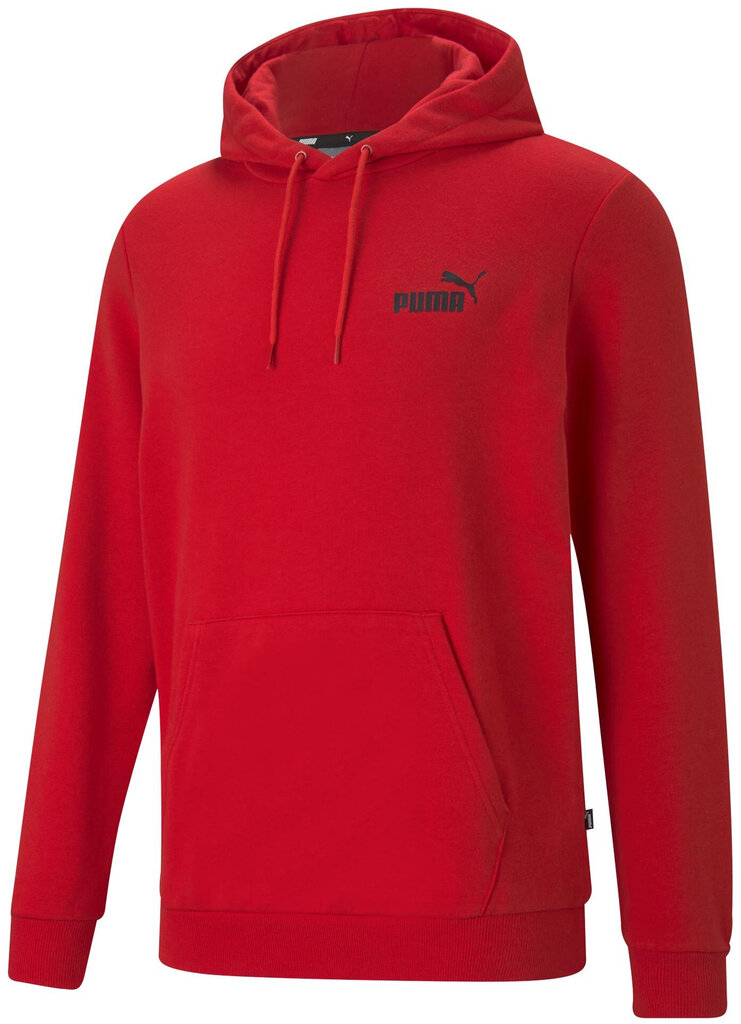 Puma huppari Ess Small Logo Red 586692 11 hinta ja tiedot | Miesten puserot ja hupparit | hobbyhall.fi