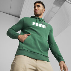 Puma huppari Ess+ 2 Col Big Logo Green 586765 37 hinta ja tiedot | Miesten puserot ja hupparit | hobbyhall.fi