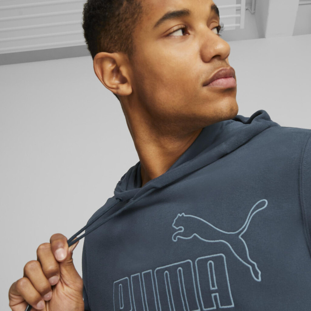 Puma huppari Ess Elevated Hoodie Blue 673387 16 hinta ja tiedot | Miesten puserot ja hupparit | hobbyhall.fi