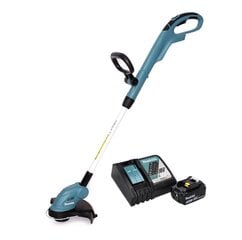 Makita DUR 181 RF1 akkuleikkuri 18 V 260 mm + 1x akku 3,0 Ah + laturi hinta ja tiedot | Ruohotrimmerit | hobbyhall.fi