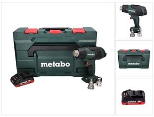 Metabo HG 18 LTX 500 akku-kuumailmapistooli 18 V 300 - 500 °C + 1x akku 4,0 Ah + MetaBox - ilman laturia hinta ja tiedot | Kuumailmapuhaltimet | hobbyhall.fi