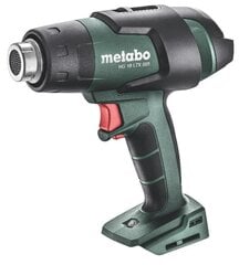 Metabo HG 18 LTX 500 lämpöpistooli akulla 18 V 300 - 500 °C + 1x akku 5,5 Ah + MetaBox - ilman laturia hinta ja tiedot | Kuumailmapuhaltimet | hobbyhall.fi