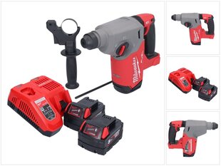 Milwaukee M18 FH-502 akkuporakone 18 V 2,5 J SDS plus + 2x akku 5,0 Ah + laturi hinta ja tiedot | Iskuporakoneet | hobbyhall.fi