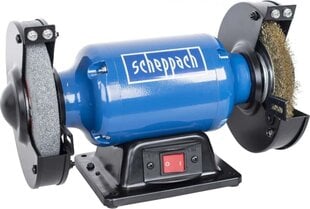 Scheppach SM 150 LB kaksoishiomakone 400 W 150 mm ( 5903108901 ) hinta ja tiedot | Hiomakoneet | hobbyhall.fi